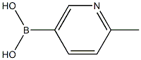 2-methylpyridine-5-boronic acid Struktur