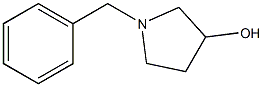 1-benzyl-3-hydroxypyrrolidine Structure