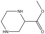 Methyl piperazine-2-carboxylate Structure