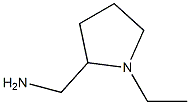 1-乙基-2-氨甲基吡咯烷, , 结构式