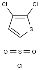 2,3-二氯噻吩-5-磺酰氯,,结构式