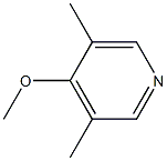 4-methoxy-3,5-lutidine,,结构式