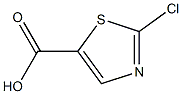 2-CHLORO-5-THIAZOLECARBOXYLICACID Structure