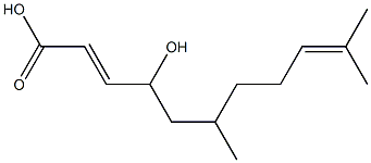 CITRONELLOLMETHYLENEACETATE Structure