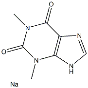 THEOPHYLLINESODIUM Structure