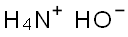 AMMONIUMHYDROXIDE,10%(W/V)NH3SOLUTION Structure