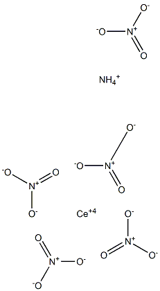 CERICAMMONIUMNITRATE,0.05NSOLUTION 化学構造式