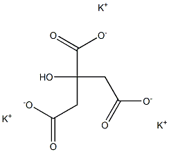 POTASSIUMCITRATE,36%,POWDER 化学構造式