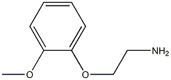 2-methoxyphenoxy ethylamine,,结构式