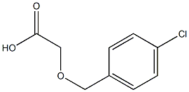 4-chlorobenzoxyacetic acid,,结构式