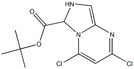 6-Boc-2,4-dichloro-6,7-dihydro-5H-pyrrolo[3,4-a]pyrimidine Struktur
