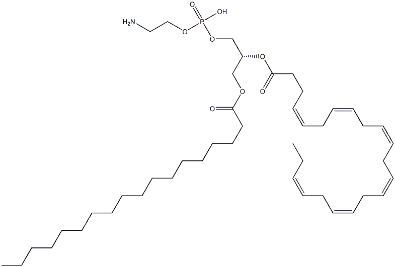 2-aminoethoxy-[(2R)-2-[(4Z,7Z,10Z,13Z,16Z,19Z)-docosa-4,7,10,13,16,19-hexaenoyl]oxy-3-octadecanoyloxy-propoxy]phosphinic acid