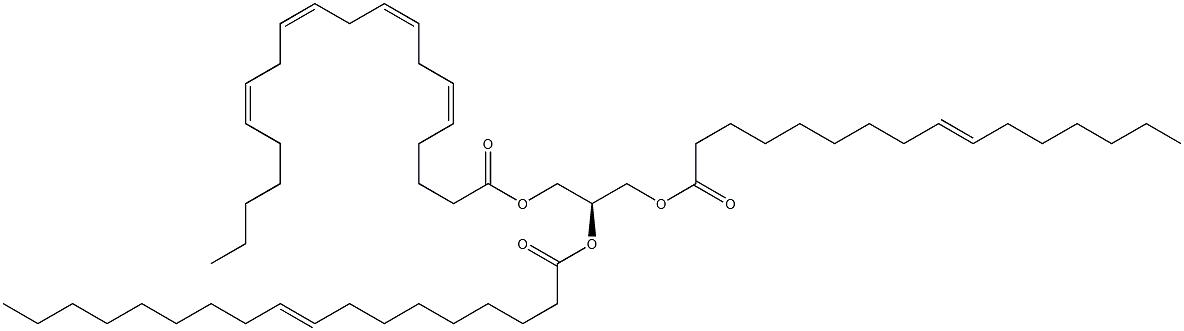 1-(9Z-hexadecenoyl)-2-(9Z-octadecenoyl)-3-(5Z,8Z,11Z,14Z-eicosatetraenoyl)-sn-glycerol