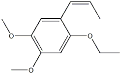 cis-4,5-Dimethoxy-2-ethoxy-beta-methylstyrene