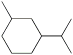 m-Menthane. 化学構造式