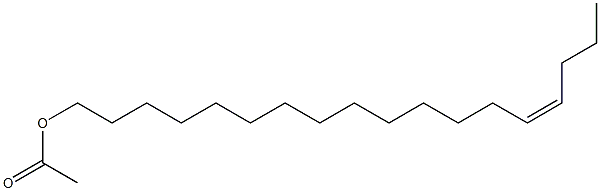 Z-14-Octadecen-1-ol acetate Struktur