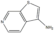 3-Aminothieno[2,3-c]pyridine,,结构式