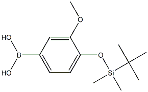 4-(tert-Butyldimethylsilyloxy)-3-methoxybenzeneboronic acid 98%
