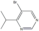 5-Bromo-4-isopropylpyrimidine,,结构式