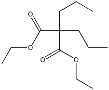 DIETHYL 2,2 DIPROPYL MALONATE 化学構造式
