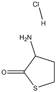 DL-HOMECYSTEINE THIOLACTONE HYDROCHLORIDE 结构式
