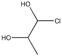 1-Chloro-1.2-propanediol
 Struktur