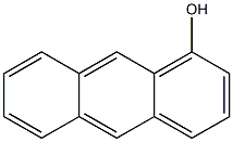1-羥蒽, , 结构式