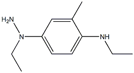 4-amino-N,N'-diethyl-amino-m-toluidine Structure