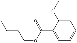 butyl o-methoxybenzoate Struktur