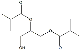 二異丁酸甘油酯,,结构式