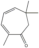 2,6,6-trimethyl-2,4-cycloheptadiene-1-one