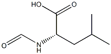 formylleucine 化学構造式