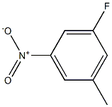 3-Fluoro-5-Methylnitrobenzene 化学構造式