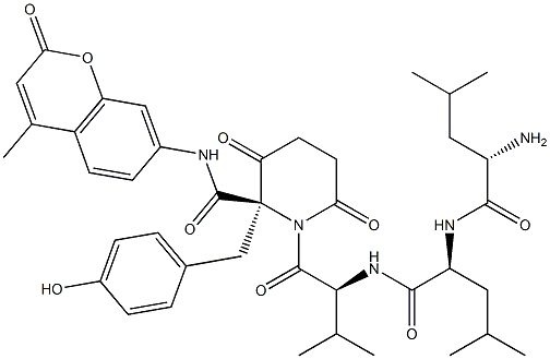  N-succinyl-leucyl-leucyl-valyl-tyrosyl-7-amino-4-methylcoumarin