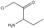 3-amino-1-chloro-2-pentanone,,结构式