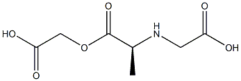 alaninediacetic acid Struktur
