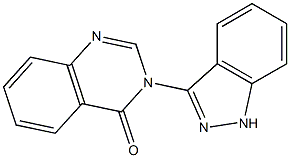 3-(indazol-3-yl)-quinazolin-4(3H)-one,,结构式