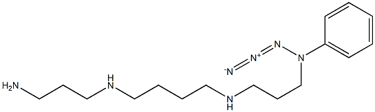 azidophenylspermine Structure