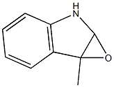 2,3-epoxy-3-methylindoline,,结构式