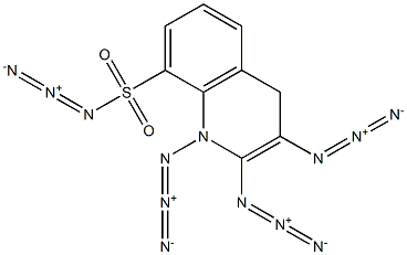 8-quinolinesulfonyltetrazide 结构式