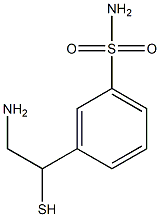 3-(2-amino-1-sulfanylethyl)benzenesulfonamide