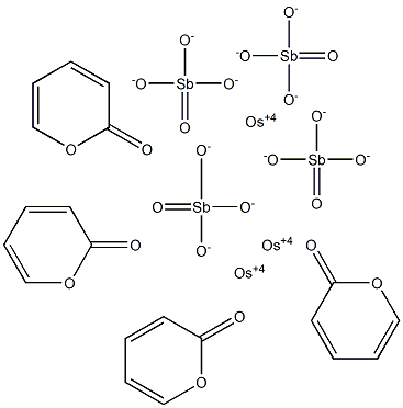 pyroantimonate-osmium 结构式