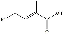 4-bromotiglic acid 化学構造式