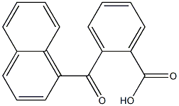 ortho-(1-naphthoyl)benzoic acid Structure