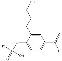 2-(hydroxypropyl)-4-nitrophenyl phosphate|