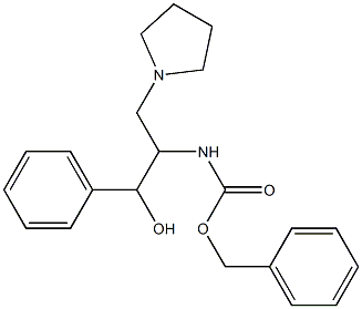 1-phenyl-2-benzyloxycarbonylamino-3-pyrrolidino-1-propanol