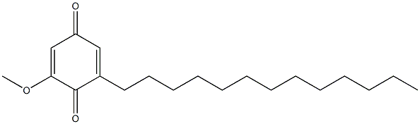  2-methoxy-6-tridecyl-1,4-benzoquinone