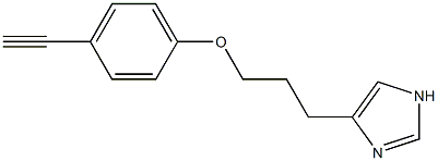 4-ethynylphenyl 3-(1H-imidazol-4-yl)propyl ether