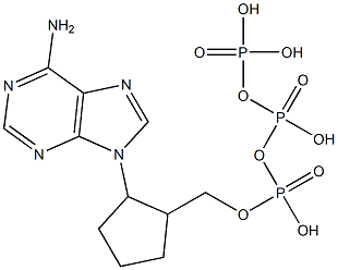 1-(6-aminopurin-9-yl)-2-(hydroxymethyl)cyclopentane triphosphate