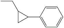 (2-phenylcyclopropyl)ethane,,结构式